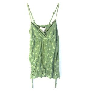 Abercrombie & Fitch Small Green Summer Halter Top